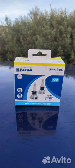 Лампы narva H1 led