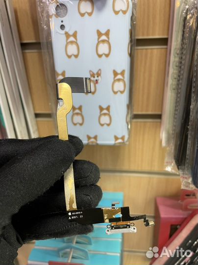 Оригинальный шлейф зарядки iPhone X