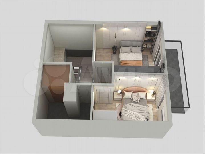 3-к. квартира, 135 м² (Турция)