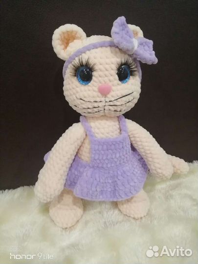 Вязаная кошка
