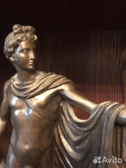 Бронзовая скульптура ватикан Аполлон Бельведерский