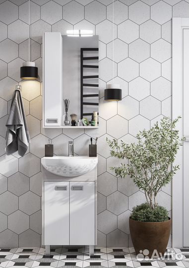 Акватон Бекка PRO 1A210801BAC20 Тумба под раковину 45