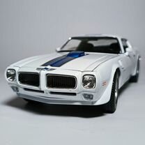 1972 Pontiac Firebird Trans Am White 1:24 Welly