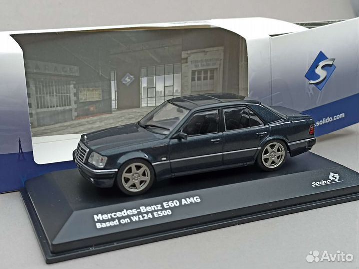 Mercedes-Benz E60 AMG w124 Solido 1:18