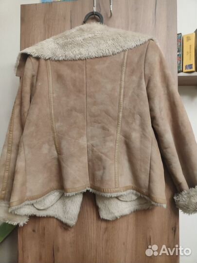 Дубленка женская искусственная 38-42