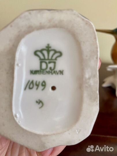 Фарфоровые статуэтки Зимородок