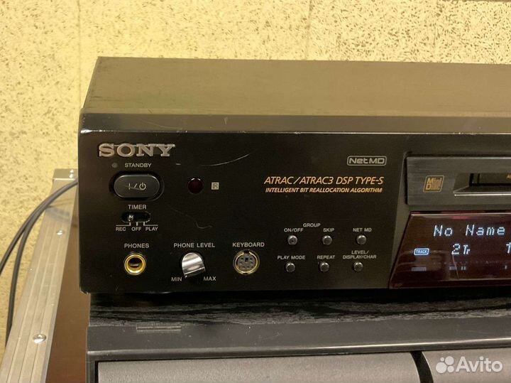 Минидисковая дека Sony MDS-JE780