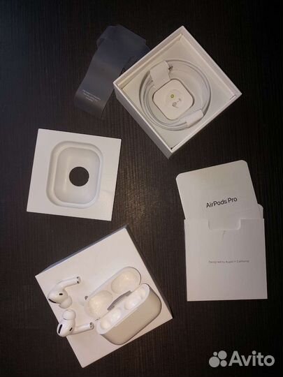 Беспроводные наушники apple airpods pro