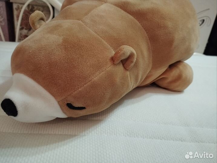 Подушка медведь Miniso