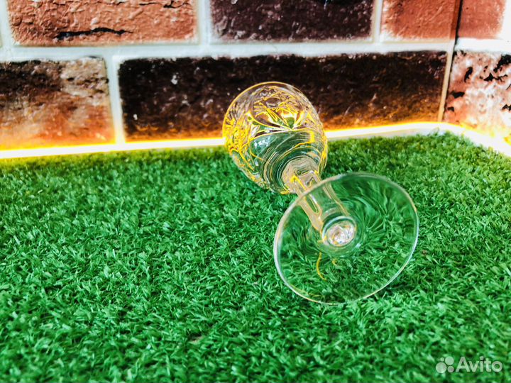 Хрустальные рюмки 4шт