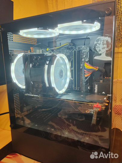 Игровой пк i5 11400f/16 озу/GTX 1080