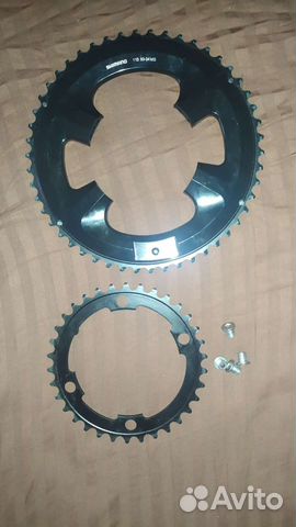 Передние звезды shimano 50/34