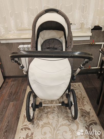 Коляска 2 в 1 эко кожа