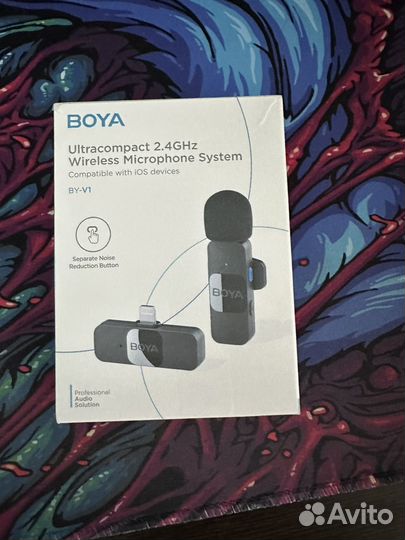 Петличный микрофон boya