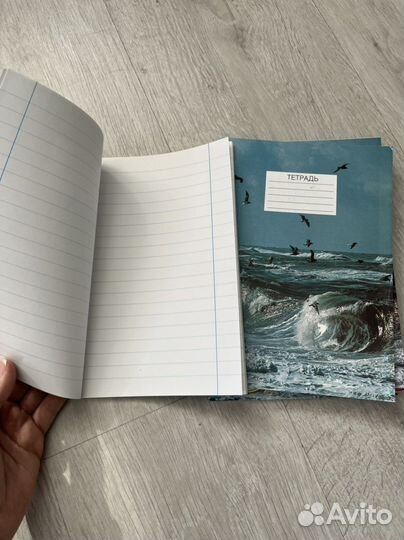 Тетради 32 листа и 16 листов, клетка и линейка