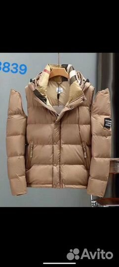 Куртка пуховик мужской бренд Burberry