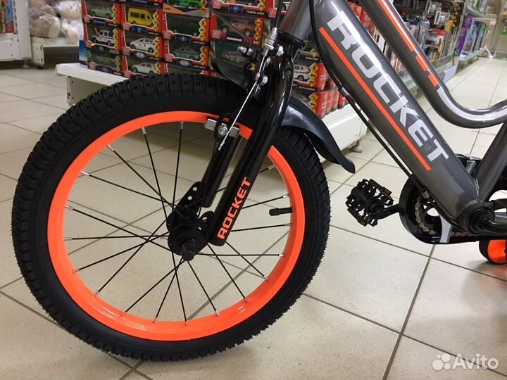 Велосипед диаметр колес 16 дюймов двух колесный