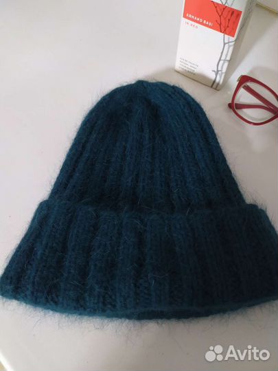 Шапочка из пуха норки