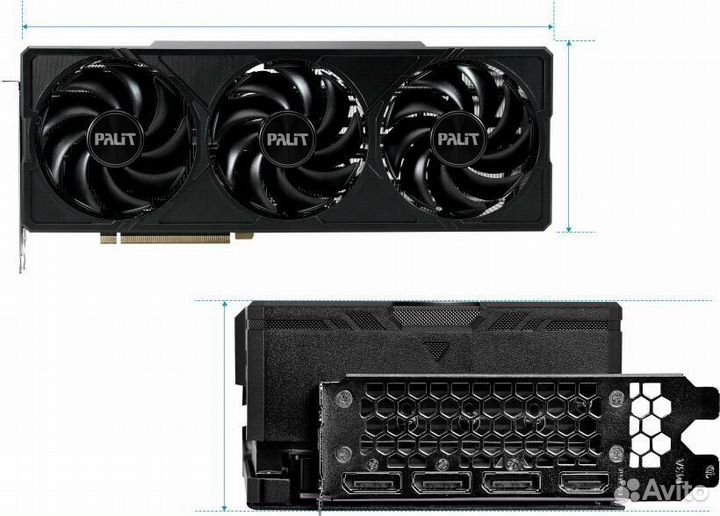 Palit GeForce RTX 4070 Ti super JetStream OC 16Gb