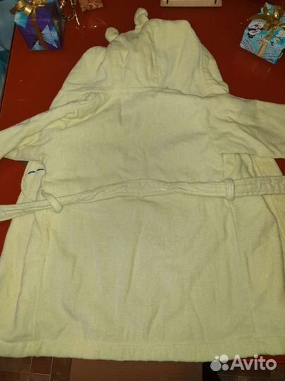 Детский махровый халат Винни-Пух