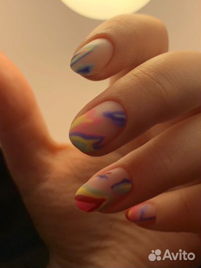 Маникюр гель лак