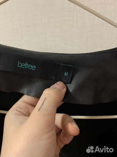 Кожаное платье