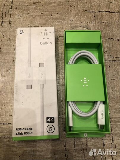 Belkin USB-C cable cable USB-C 4K USB3.1