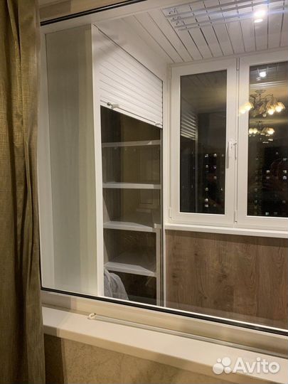 Шкаф с рольставнями на балкон любые размеры