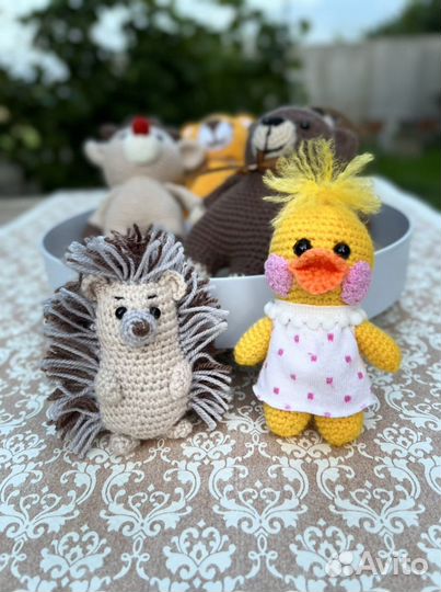 Вязанные игрушки амигуруми