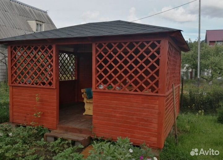 Беседка из дерева