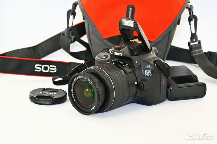 Canon EOS 100D/SL1 18.0MP зеркалка Kit 18-55