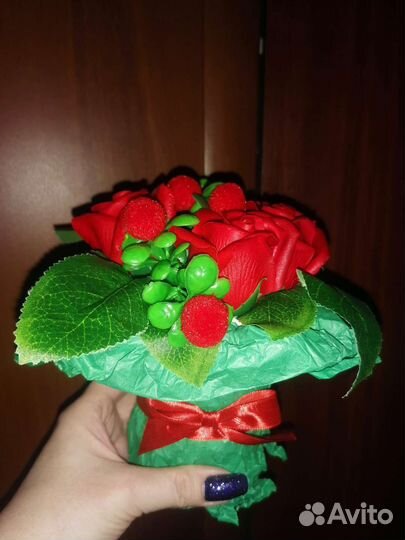 Мыльные розы букеты