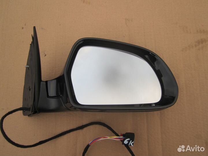 Зеркало прав 6 конт Аналог Skoda Octavia 2 A5 рест