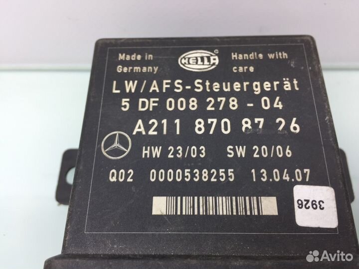 Блок управления наклона фар Mercedes w211 w164 164