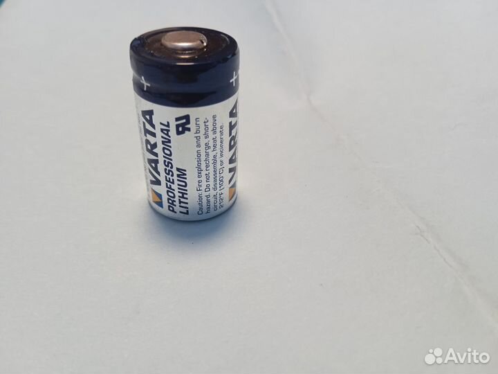 Батарейка Varta CR2 3В специальная литиевая