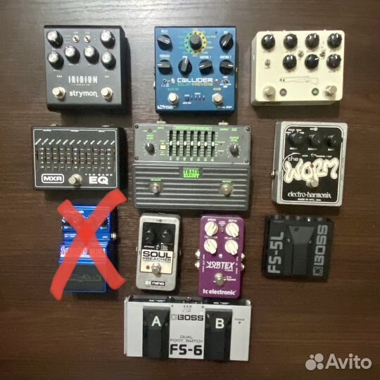 Гитарные педали, эффекты, процессор