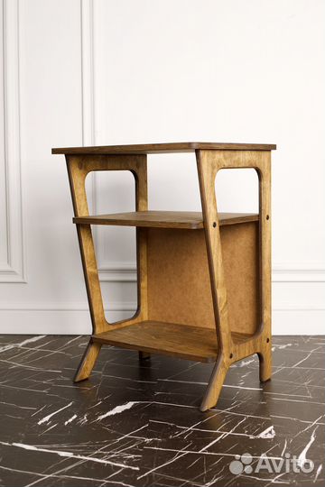 Тумба лофт под виниловый проигрыватель