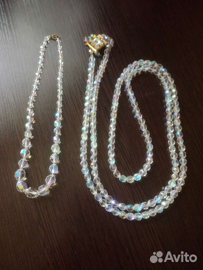 Бусы из чешского стекла