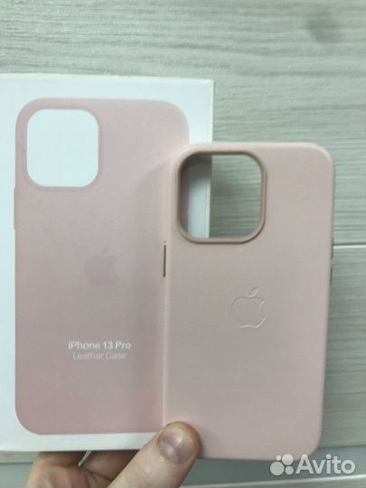 Кожаный чехол iPhone 13 Pro