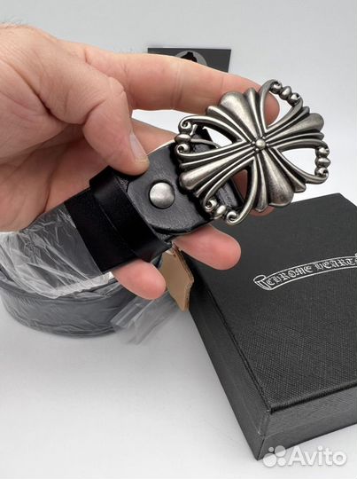 Chrome hearts ремень кожа