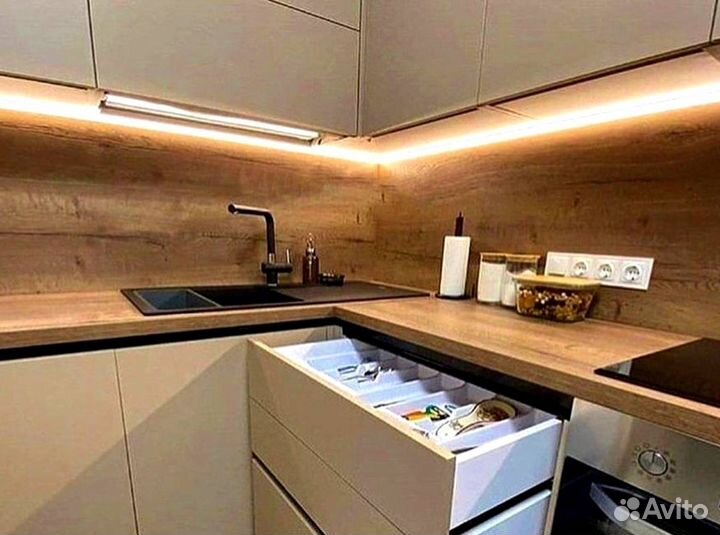 Уютная кухня на заказ в Москве