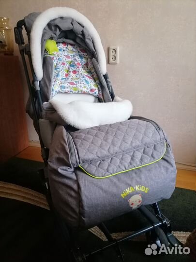 Санки коляска ника 7-7