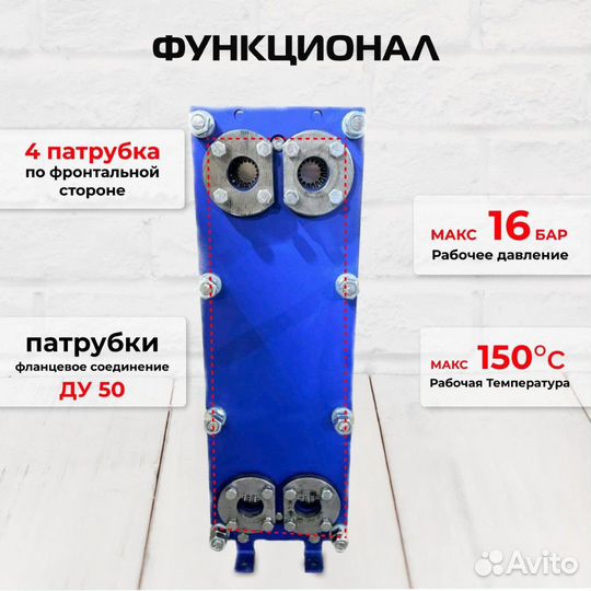 Теплообменник SN14-10 для вентиляции 70кВт