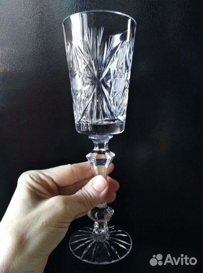 Фужеры хрустальные