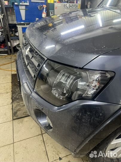 Фары mitsubishi pajero 4