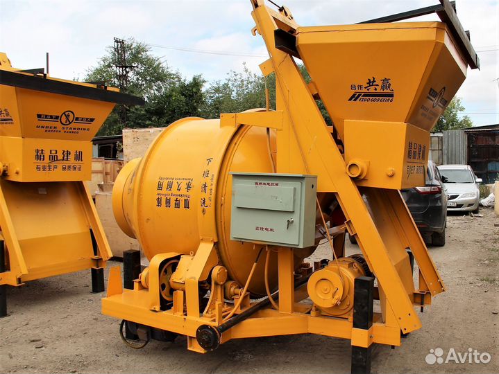 Гравитационная бетономешалка jzс350