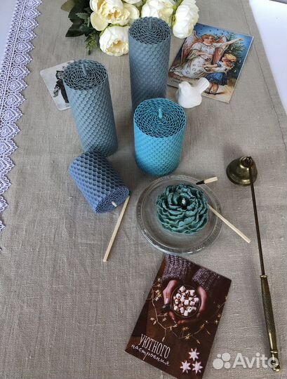 Подарочные наборы свечей ручной работы