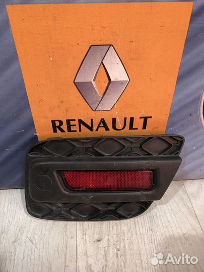 Накладка Молдинг заднего бампера Renault sandero s