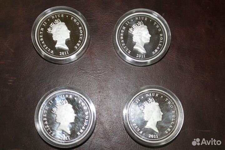 Подарочный набор монет 