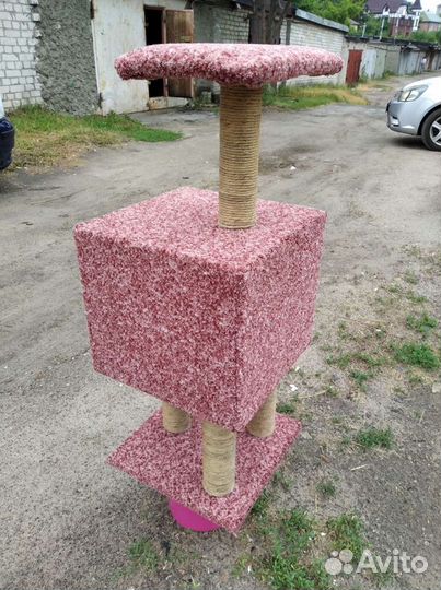 Домик для кошки с лежанкой